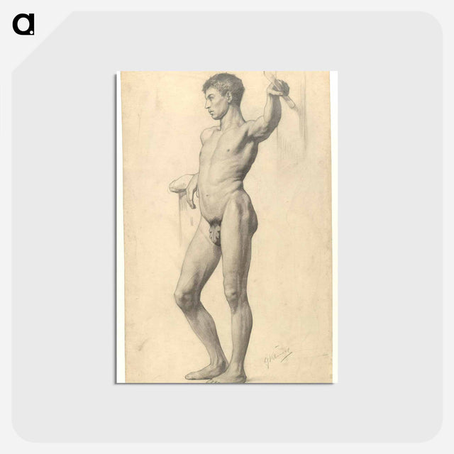 アートポストカード-Male Academy Nude
 - ウィーン博物館 Postcard.