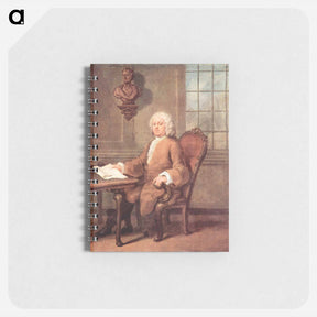 アートメモ帳-Portrait of Dr. Benjamin Hoadly - ウィリアム ホガース Memo.