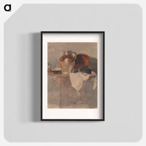 アートポスター-Still Life with a Jug and Copper Pan
 - イェール大学アートギャラリー Poster.