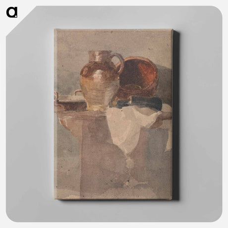 アートパネル-Still Life with a Jug and Copper Pan
 - イェール大学アートギャラリー Canvas.