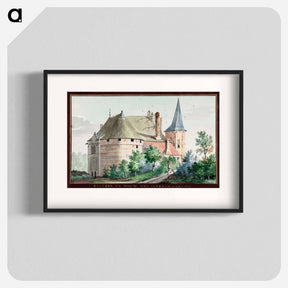 アートポスター-The castle in Wouw - アールト シューマン Poster.