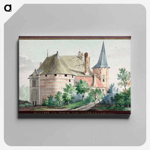 The castle in Wouw - アールト シューマン Canvas.