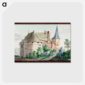 アートポストカード-The castle in Wouw - アールト シューマン Postcard.