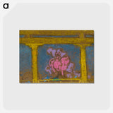 アートポストカード-Study for Scene in the Daughter of Heaven, Santa Fe - 不思議の国のアリス Postcard.