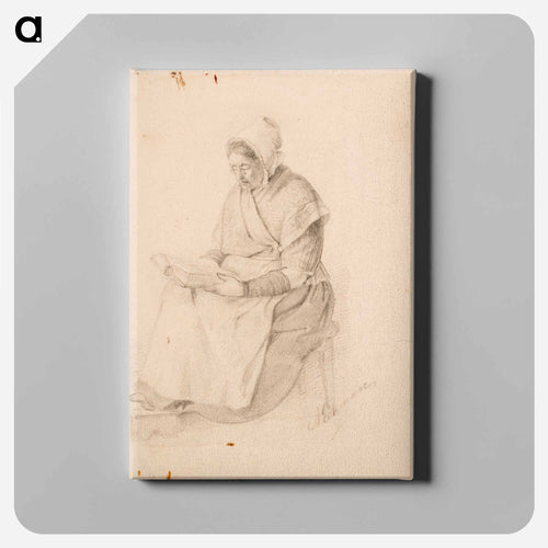 Lukeva mummo - アンダース エクマン Canvas.