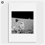 Astronaut Charles Conrad Jr. - Apollo Moon Landing Poster.