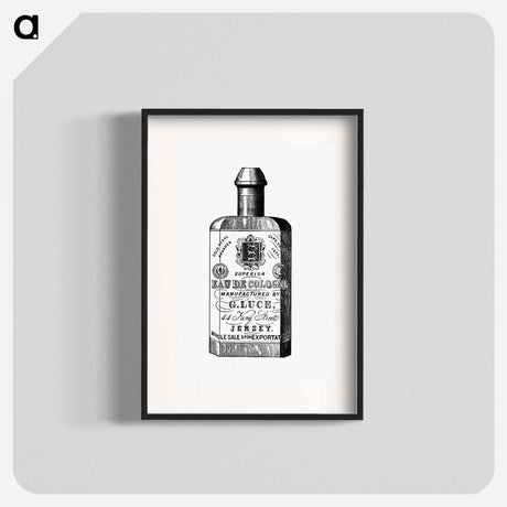 アートポスター-Cologne Bottle from Jersey Illustrated
 - 大英図書館 Poster.