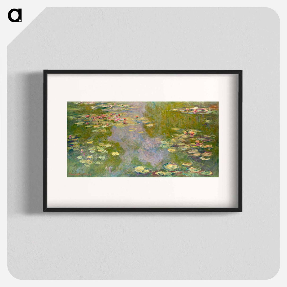 Water Lilies - Claude Monet Poster.