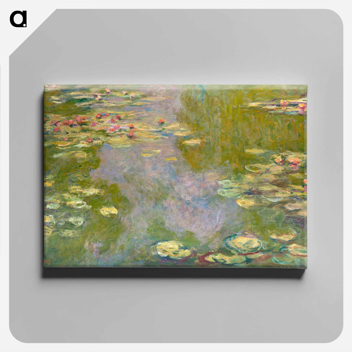 Water Lilies - クロード モネ Canvas.