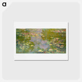 Water Lilies - クロード モネ Postcard.