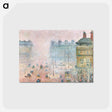 アートポストカード-Place du Theatre Francais: Fog Effect
 - ダラス美術館 Postcard.