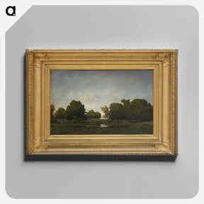 アートパネル-The Forest of Fontainebleau
 - デトロイト美術館 Canvas.
