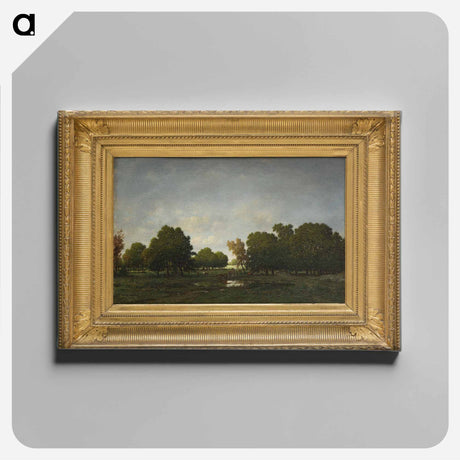 アートパネル-The Forest of Fontainebleau
 - デトロイト美術館 Canvas.