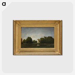アートポストカード-The Forest of Fontainebleau
 - デトロイト美術館 Postcard.