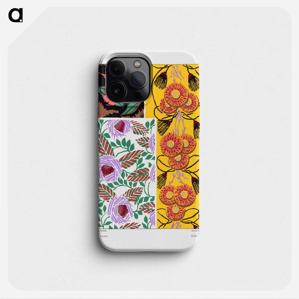 Suggestions pour étoffes et tapis: 60 motifs en couleur - E.A.セギー Phone Case.