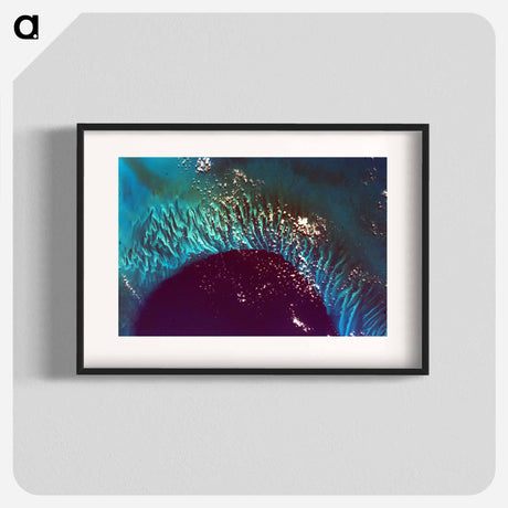 アートポスター-Tongue of the Ocean and Grand Bahama Bank
 - 上空からの地球 Poster.