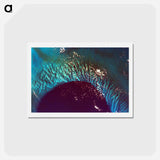 アートポストカード-Tongue of the Ocean and Grand Bahama Bank
 - 上空からの地球 Postcard.