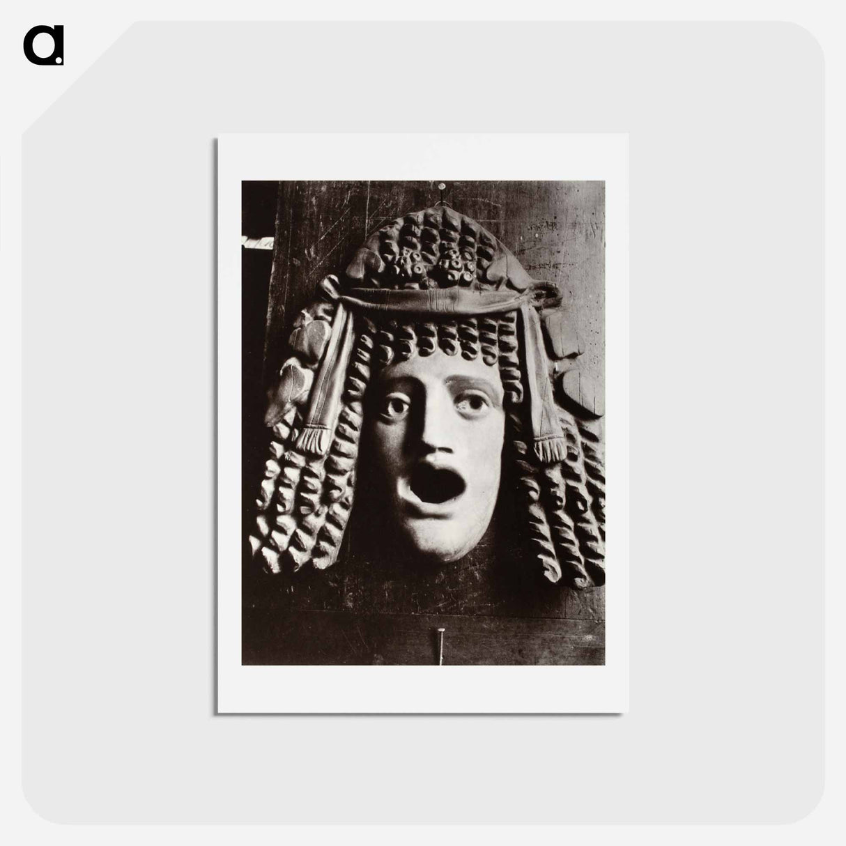 アートポストカード-Masque Antique
 - ウジェーヌ アジェ Postcard.