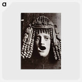 アートポストカード-Masque Antique
 - ウジェーヌ アジェ Postcard.