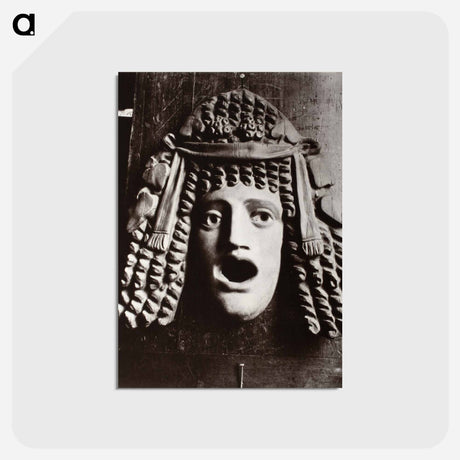 アートポストカード-Masque Antique
 - ウジェーヌ アジェ Postcard.