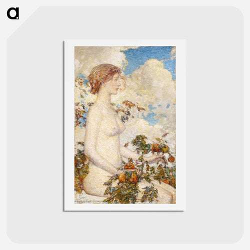 Pomona - フレデリック チャイルド ハッサム Postcard.