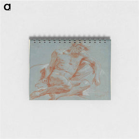 アートメモ帳-Seated Male Nude
 - ジョバンニ バティスタ ティエポロ Memo.