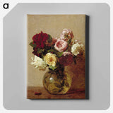 Roses - アンリ ファンタン ラトゥール Canvas.