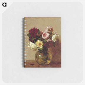 アートメモ帳-Roses - アンリ ファンタン ラトゥール Memo.