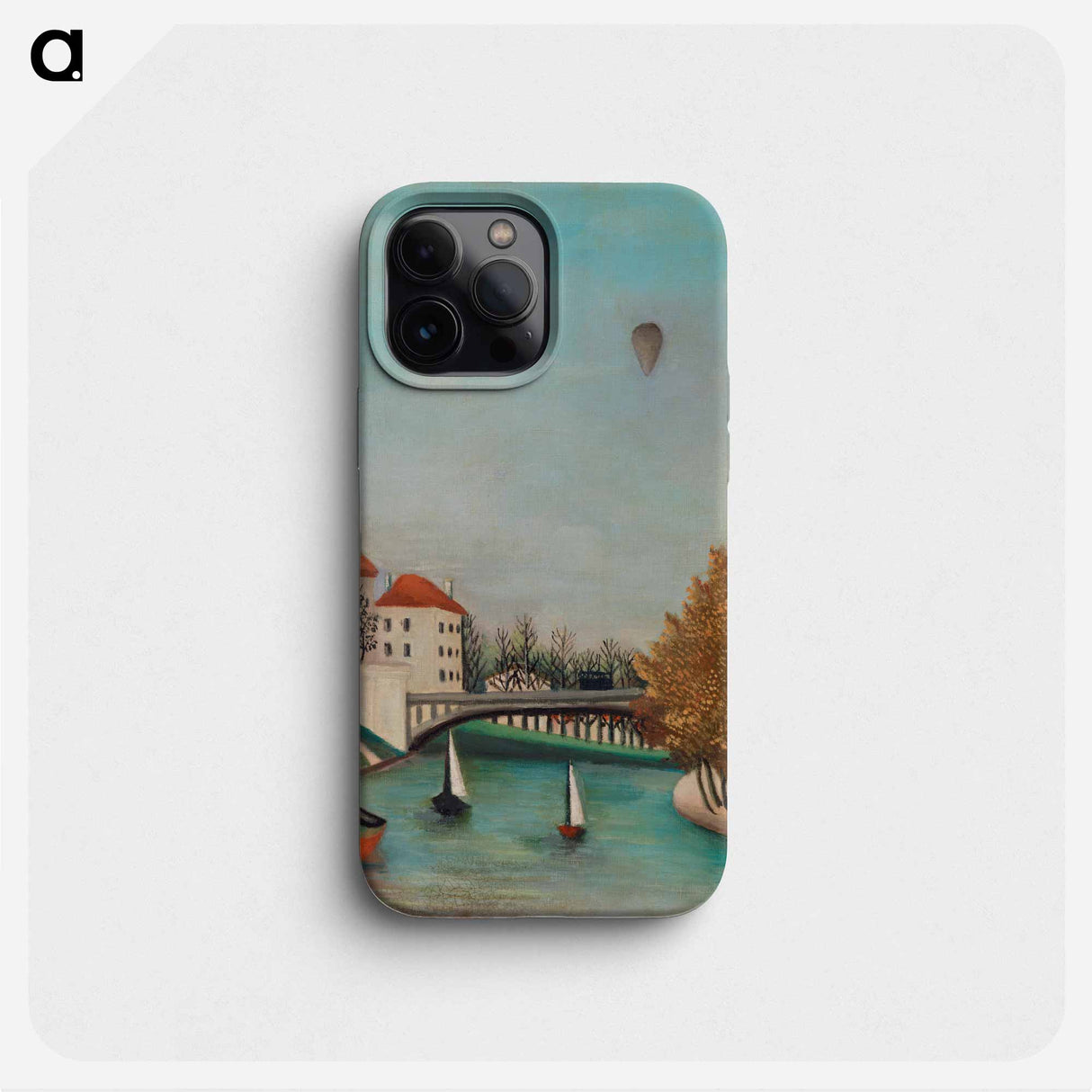 Study for View of the Pont de Sèvres - Henri Rousseau Phone Case.