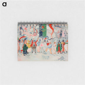 アートメモ帳-Carnival in Flanders - ジェームズ アンソール Memo.