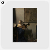1-37_Johannes-Vermeer_postcard