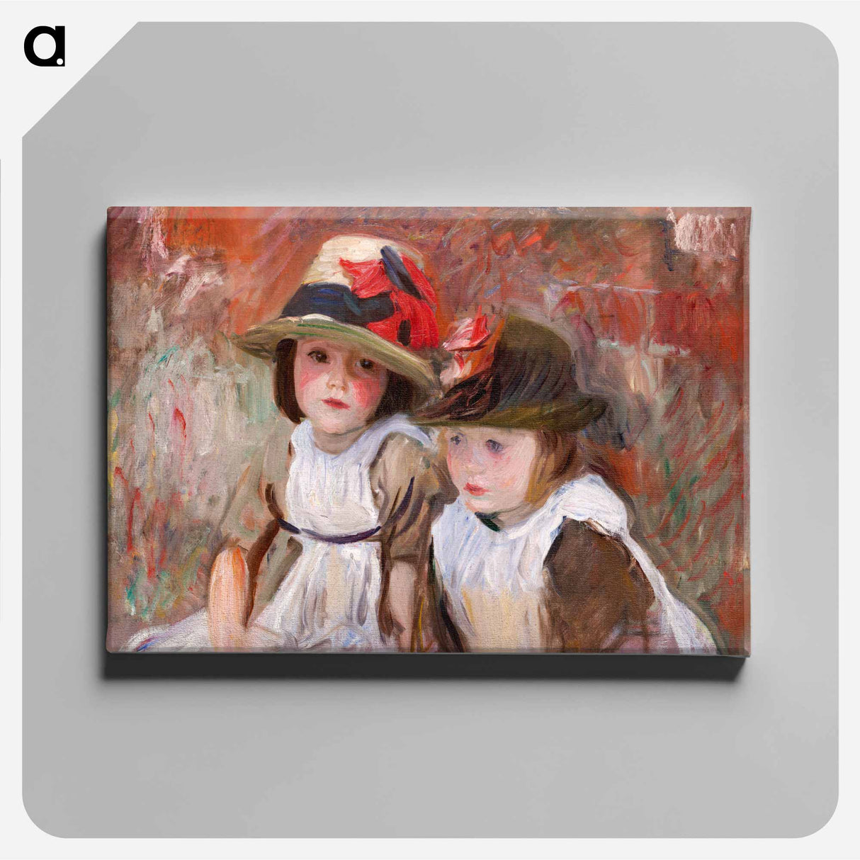 Village Children - John Singer Sargent Canvas.