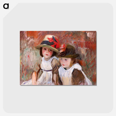 アートポストカード-Village Children - ジョン シンガー サージェント Postcard.