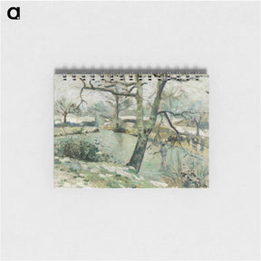 アートメモ帳-The Montfoucault Pond, Winter Effect
 - バーゼル美術館 Memo.