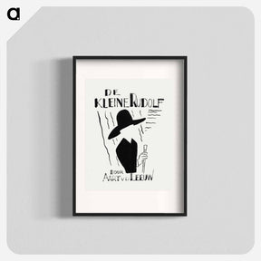 アートポスター-Ontwerp voor boekband van De Kleine Rudolf - レオ ヘステル Poster.