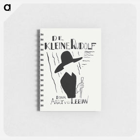 アートメモ帳-Ontwerp voor boekband van De Kleine Rudolf - レオ ヘステル Memo.