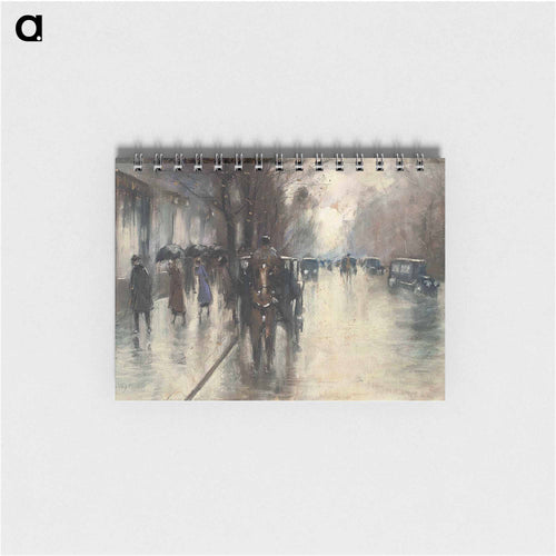 Unter den Linden im Regen - Lesser Yury Memo.