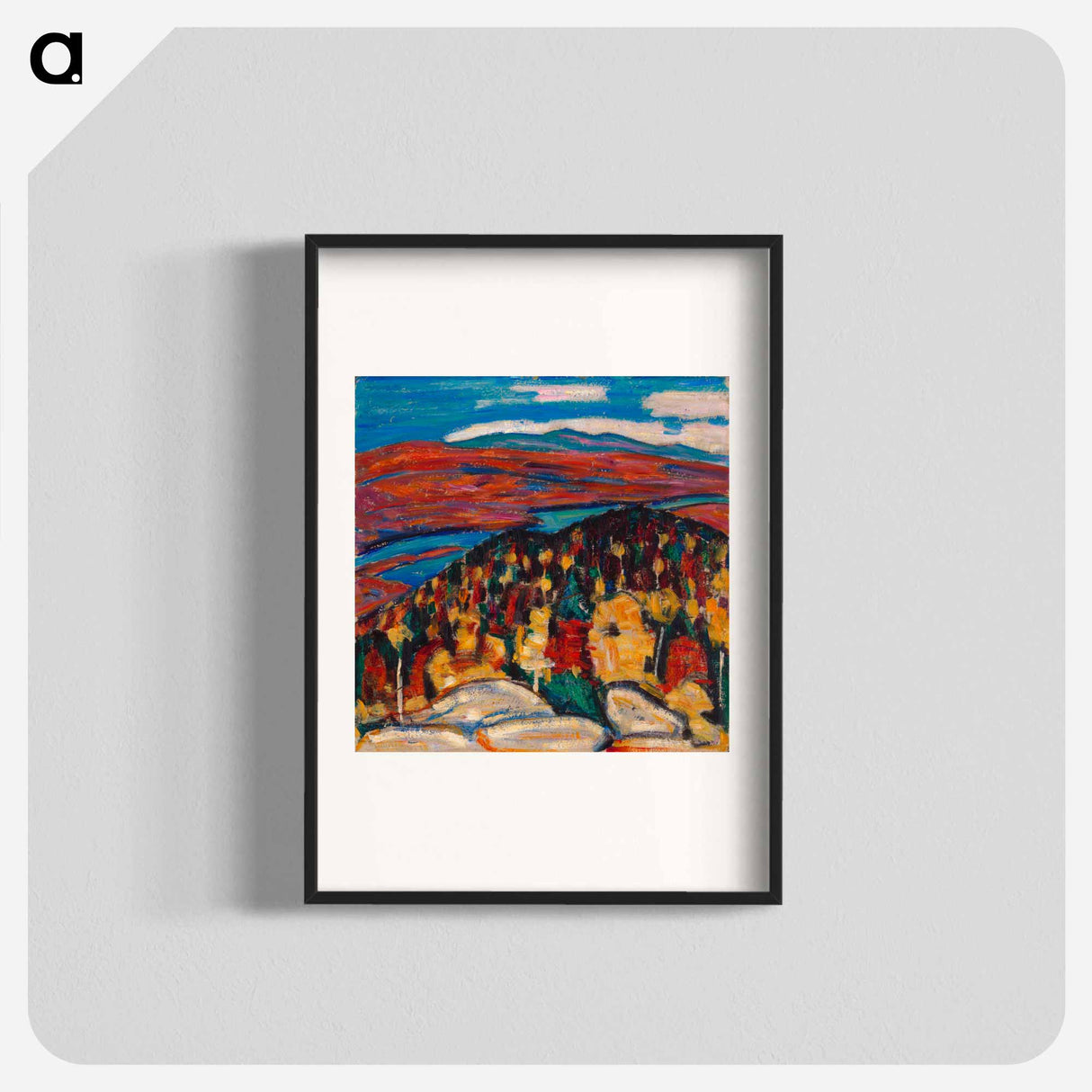 Landscape no. 26 - Marsden Hartley Poster.