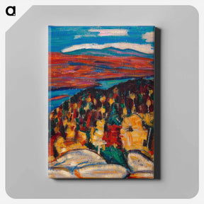アートパネル-Landscape no. 26 - マースデン ハートリー Canvas.