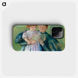 Nurse Reading to a Little Girl - メアリー カサット Phone Case.