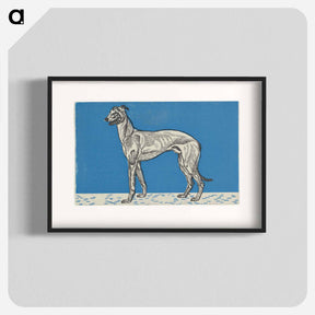 アートポスター-Greyhound - モリツ ユング Poster.