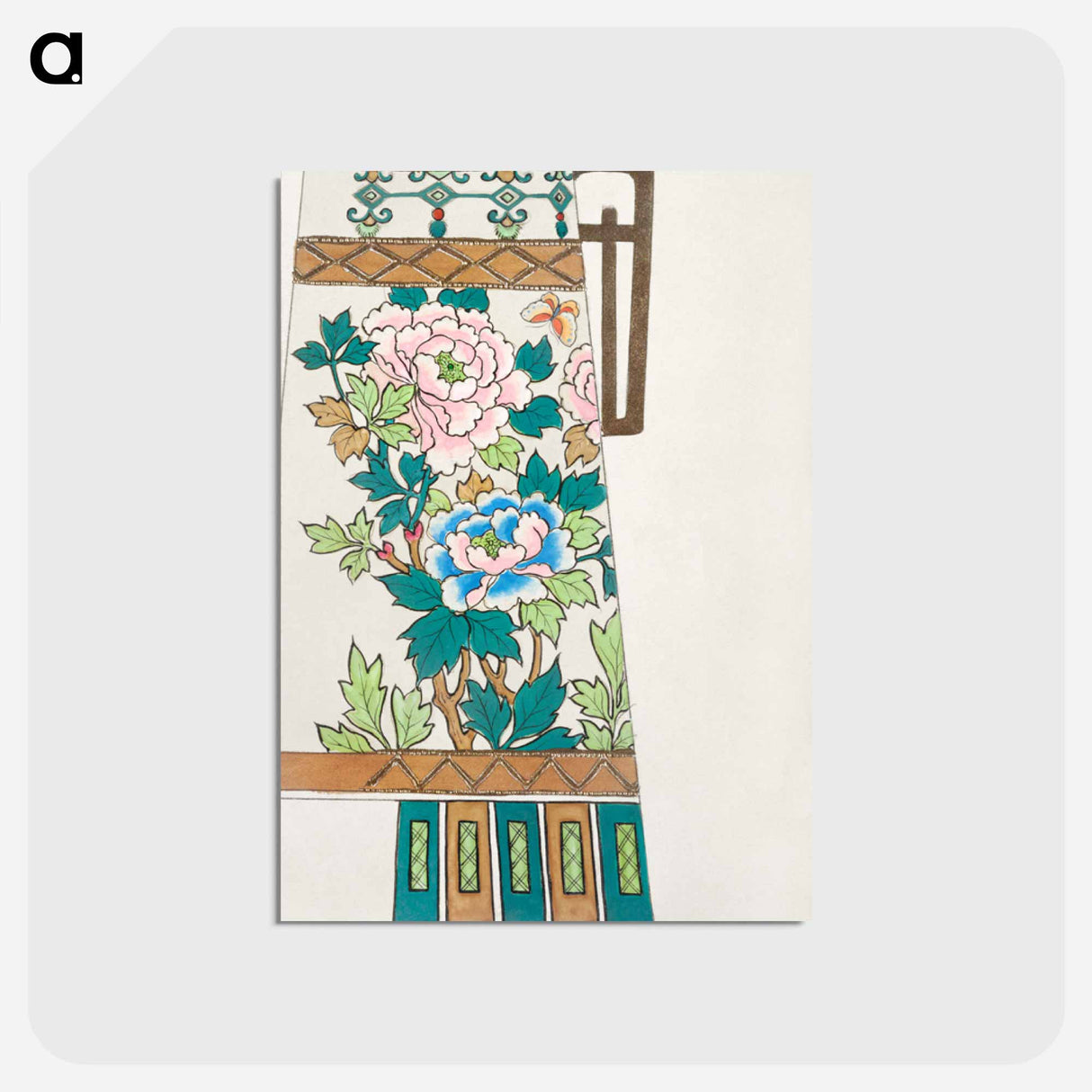 アートポストカード-Design for a Jug
 - ノリタケ工場 Postcard.