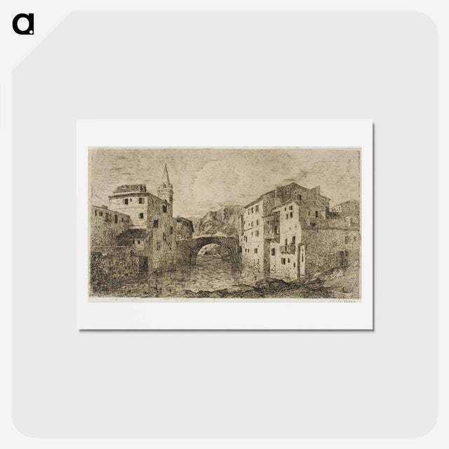 アートポストカード-St.-Jean-Pied-de-Port - オディロン ルドン Postcard.