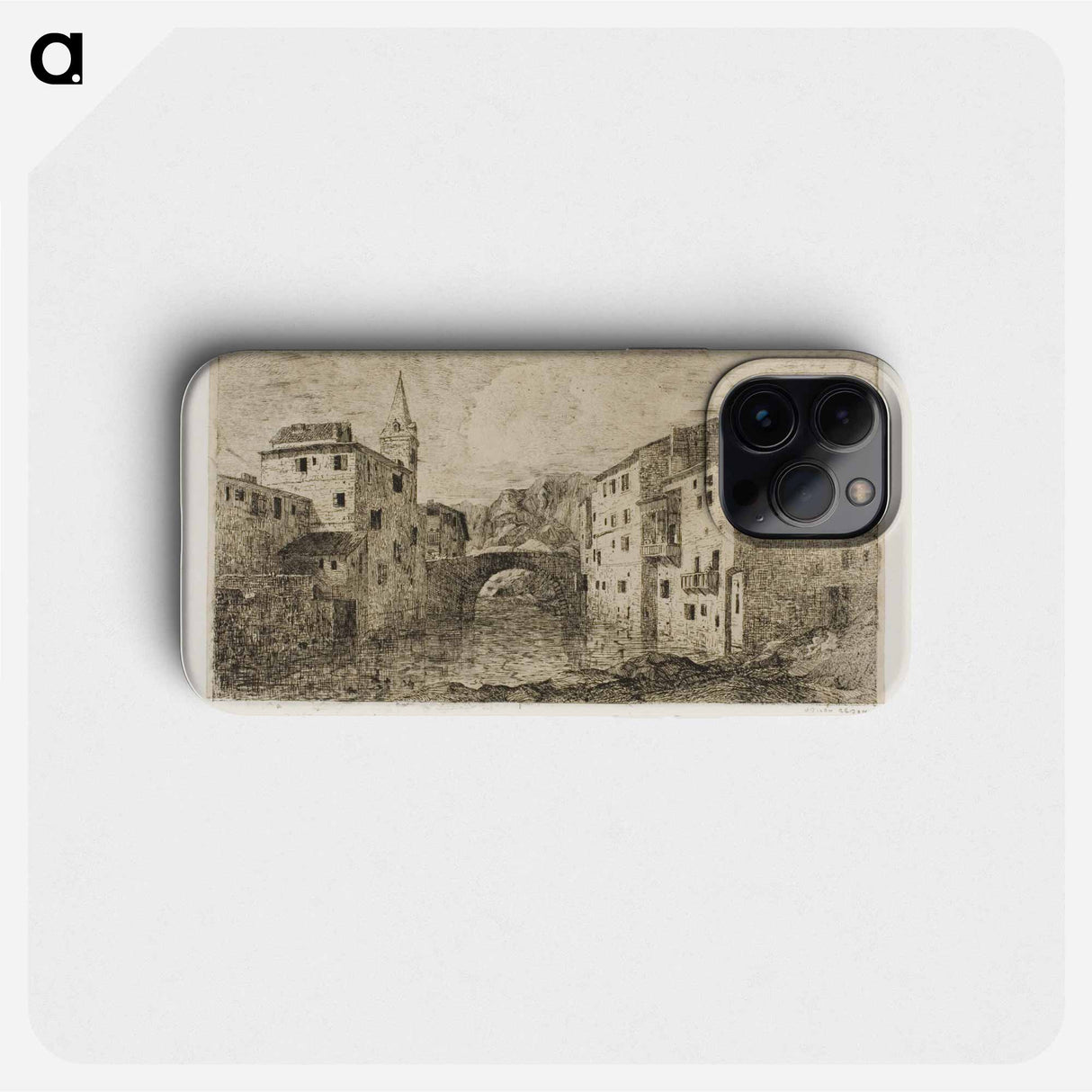 St.-Jean-Pied-de-Port - Odilon Redon Phone Case.