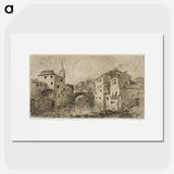 St.-Jean-Pied-de-Port - オディロン ルドン Poster.