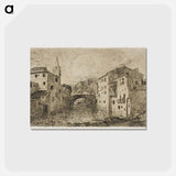アートポストカード-St.-Jean-Pied-de-Port - オディロン ルドン Postcard.