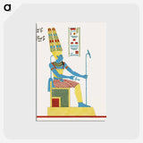 1-37_Pantheon-Egyptien_postcard