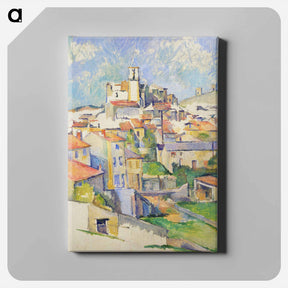 アートパネル-Gardanne - ポール セザンヌ Canvas.