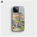 Gardanne - Paul Cezanne Phone Case.