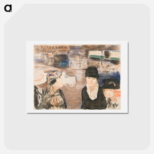 Place Clichy
 - ピエール ボナール Postcard.